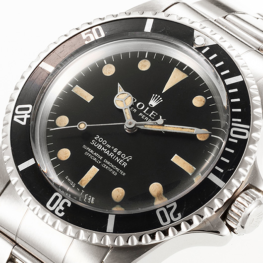 ロレックス サブマリーナ 5512 ブラック アンティーク サブカット 1枚目