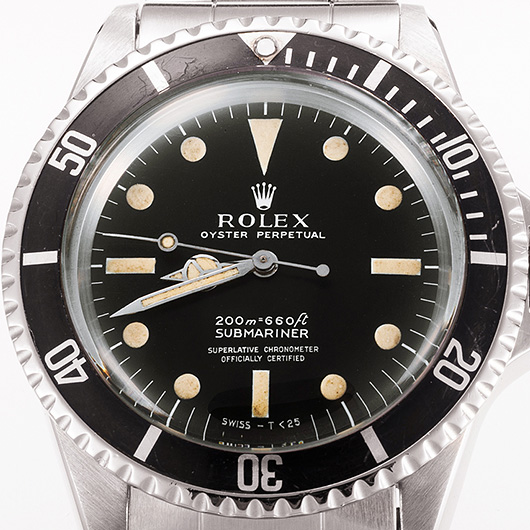 ロレックス サブマリーナ 5512 ブラック アンティーク サブカット 3枚目