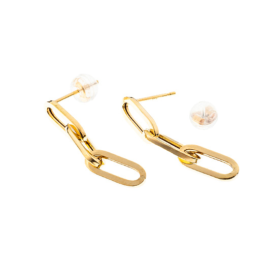 ノーブランド 18K ゴールド ピアス 31100330 イエローゴールド 新品 サブカット 3枚目