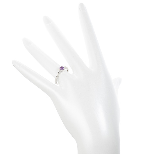 ノーブランド サファイヤ リング 42100050 プラチナ/パープル 新品 サブカット 1枚目