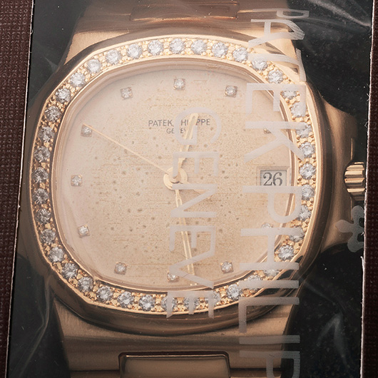 パテックフィリップ ノーチラス 3800/3J-001 シャンパン 中古 サブカット 2枚目