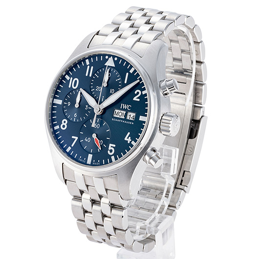 IWC パイロットウォッチ クロノグラフ 41 IW388102 ブルー 新品未使用 サブカット 1枚目
