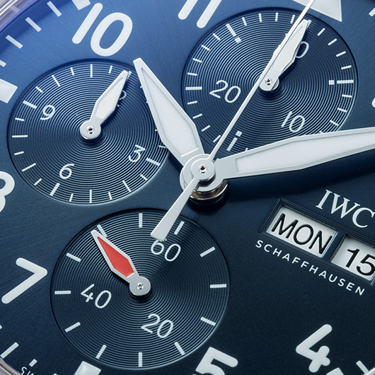 IWC パイロットウォッチ クロノグラフ 41 IW388102 ブルー 新品未使用 サブカット 4枚目