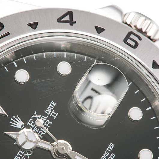 ロレックス エクスプローラーⅡ 16570 ブラック 中古 サブカット 4枚目