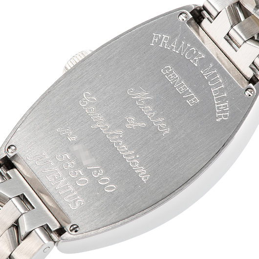 フランク・ミュラー トノウカーベックス ユベントス 5850JUVE AC ブラック 中古 サブカット 3枚目