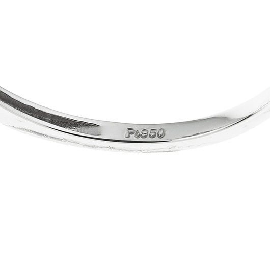 ノーブランド ダイヤモンド リング 4123560 プラチナ 新品 サブカット 3枚目