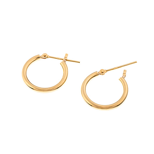 ノーブランド 18K ゴールド ピアス 4127790 イエローゴールド 新品 サブカット 2枚目