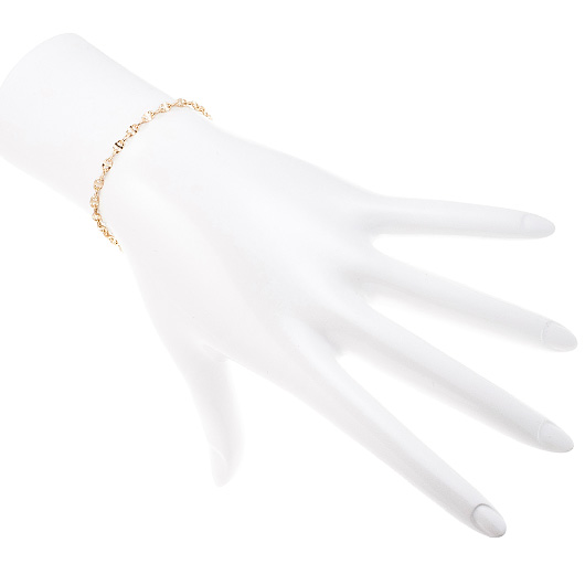 ノーブランド 18K ゴールド ブレスレット 4048920 イエローゴールド 新品 サブカット 1枚目