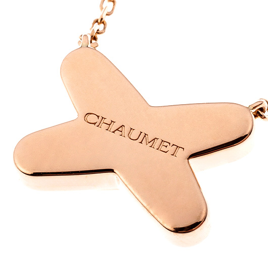 ショーメ ジュ ドゥ リアン ペンダント --- ピンクゴールド/レッド 中古 サブカット 4枚目