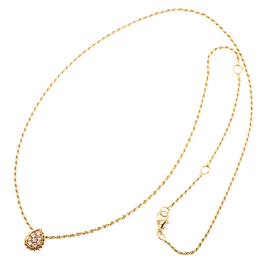 ブシュロン セルパンボエム ペンダント エクストラ スモール JPN0611 イエローゴールド 中古 サブカット 2枚目