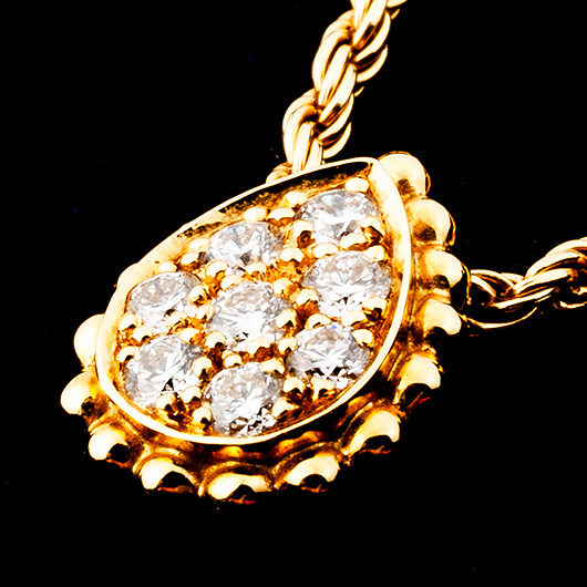 ブシュロン セルパンボエム ペンダント エクストラ スモール JPN0611 イエローゴールド 中古 サブカット 4枚目