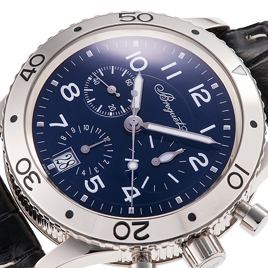 ブレゲ トランスアトランティック タイプXX 3820BB/P2/9W6 ブルー 中古 サブカット 1枚目