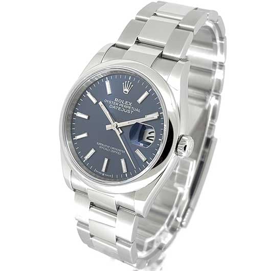 ロレックス デイトジャスト36 126200 ブルー 中古 サブカット 1枚目