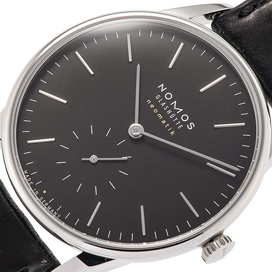ノモス オリオン ネオマティック39 NM346 ブラック 新品 サブカット 1枚目