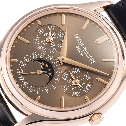 パテックフィリップ グランド コンプリケーション 永久カレンダー 5140R-001 ブラウン 中古 サブカット 1枚目