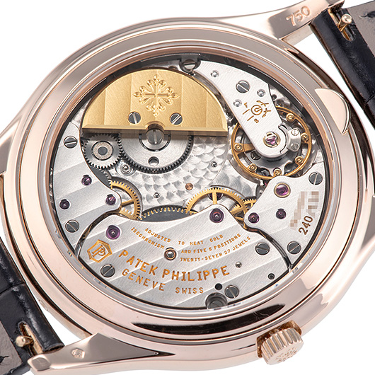 パテックフィリップ グランド コンプリケーション 永久カレンダー 5140R-001 ブラウン 中古 サブカット 6枚目