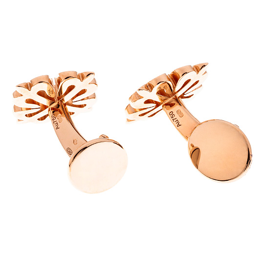 パテックフィリップ カラトラバ クロス カフリンクス ピンクゴールド 中古 サブカット 1枚目