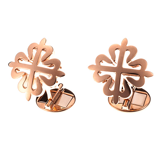 パテックフィリップ カラトラバ クロス カフリンクス ピンクゴールド 中古 サブカット 3枚目