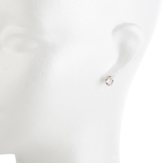 ノーブランド モルガナイト ピアス 4678210 ピンクゴールド/ピンク 新品 サブカット 1枚目