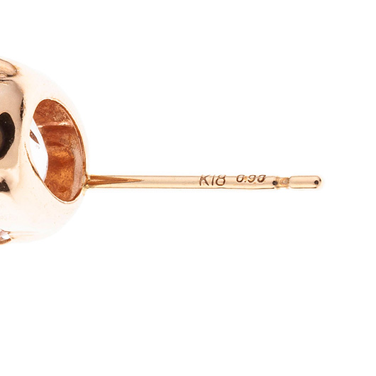 ノーブランド モルガナイト ピアス 4678210 ピンクゴールド/ピンク 新品 サブカット 3枚目