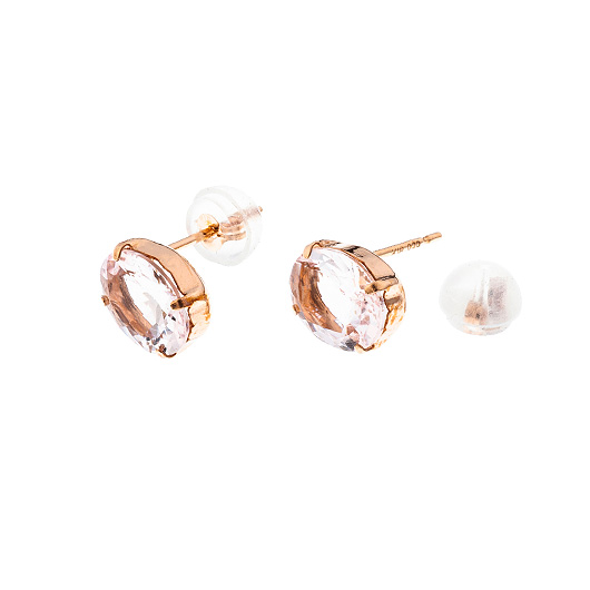 ノーブランド モルガナイト ピアス 4678210 ピンクゴールド/ピンク 新品 サブカット 4枚目