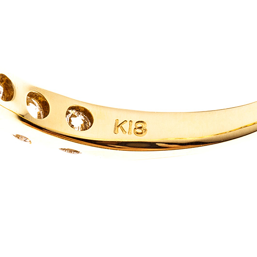 ノーブランド ダイヤモンド リング 4106510 イエローゴールド 新品 サブカット 3枚目