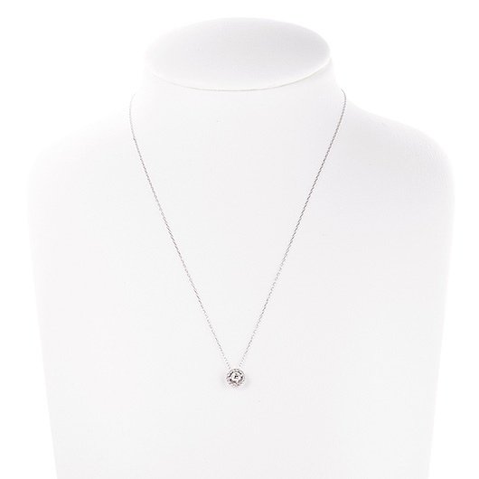 ノーブランド ダイヤモンド ネックレス 4658200 プラチナ 新品 サブカット 1枚目