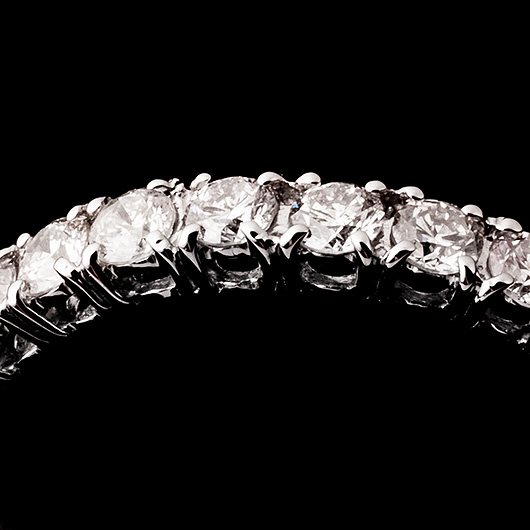 ノーブランド ダイヤモンド エタニティ リング 4926000 プラチナ 新品 サブカット 5枚目