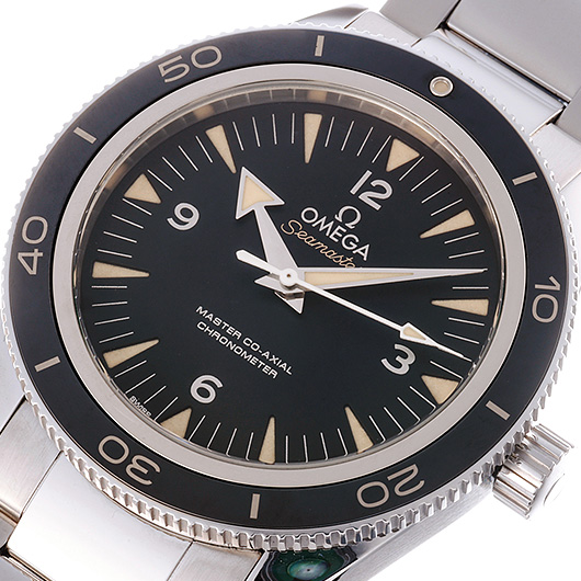 オメガ シーマスター300 マスターコーアクシャル 233.30.41.21.01.001 ブラック 中古 サブカット 1枚目