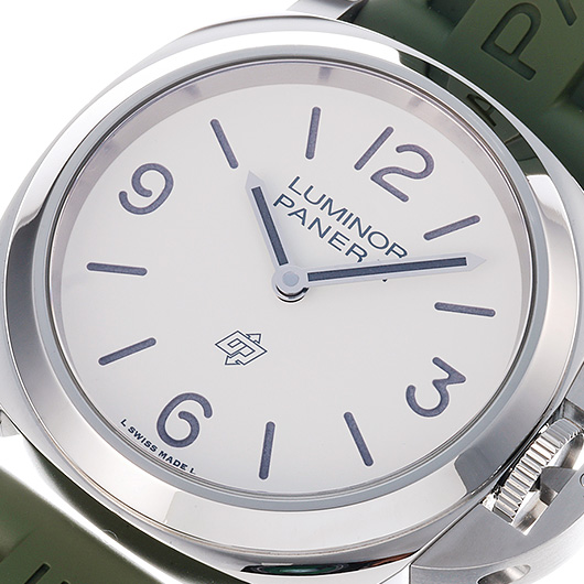 パネライ ルミノール ベース ロゴ PAM01087 ホワイト 中古 サブカット 1枚目