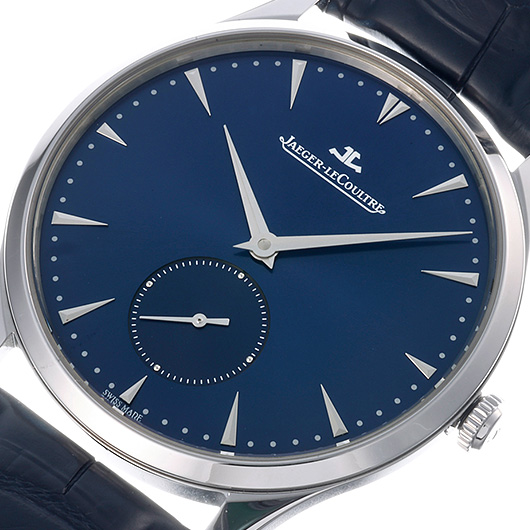 ジャガー・ルクルト マスター グランド ウルトラスリム Q1358480 ブルー 中古 サブカット 1枚目