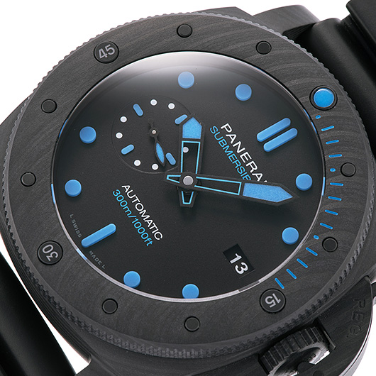 パネライ サブマーシブル PAM01616 ブラック 新品 サブカット 1枚目