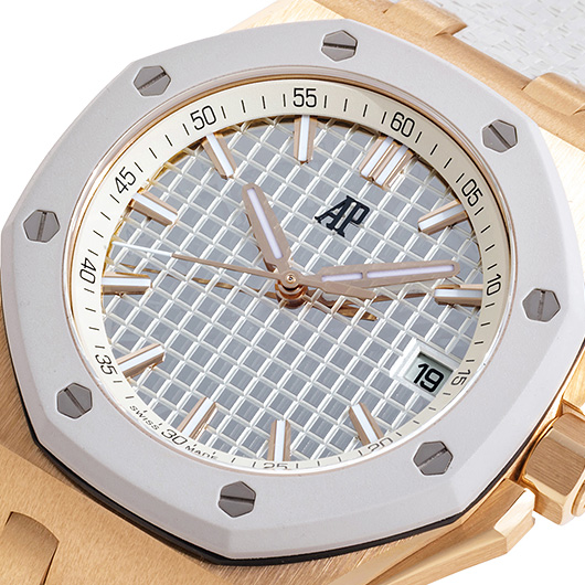 オーデマ・ピゲ ロイヤルオーク オフショア オートマティック 77605OK.OO.A101CA.01 アイボリー 中古 サブカット 1枚目