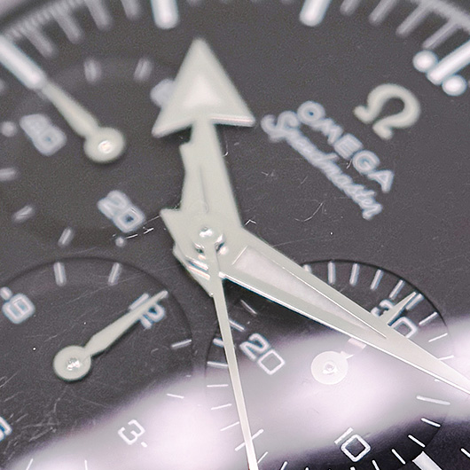 オメガ スピードマスター プロフェッショナル ファーストレプリカ 3594-50 ブラック 中古 サブカット 3枚目