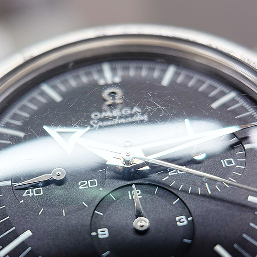 オメガ スピードマスター プロフェッショナル ファーストレプリカ 3594-50 ブラック 中古 サブカット 4枚目