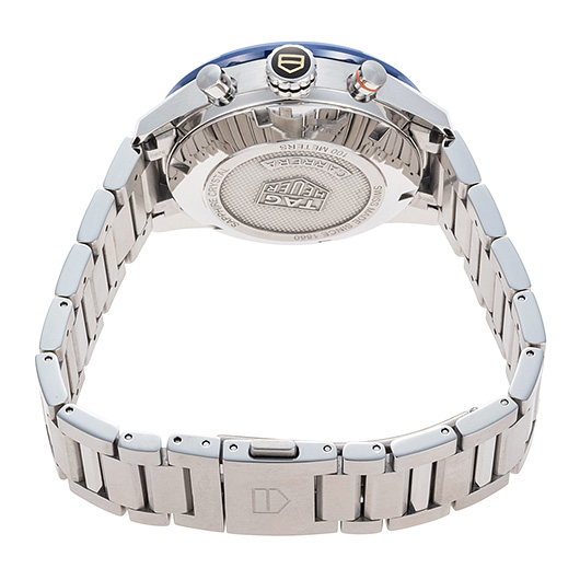 タグ・ホイヤー カレラ キャリバー16 クロノグラフ CBM2112.BA0651 ブルー 中古 サブカット 2枚目