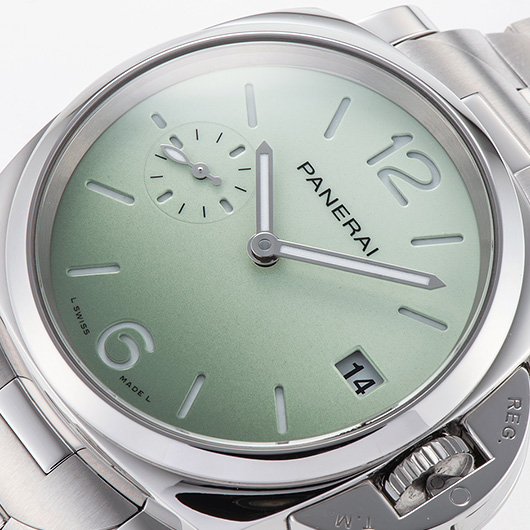 パネライ ルミノール ドゥエ パステロ PAM01311 パステルグリーン 新品未使用 サブカット 1枚目