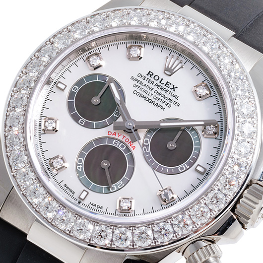 ロレックス デイトナ 126589RBR ホワイト/ブラック 新品 サブカット 1枚目