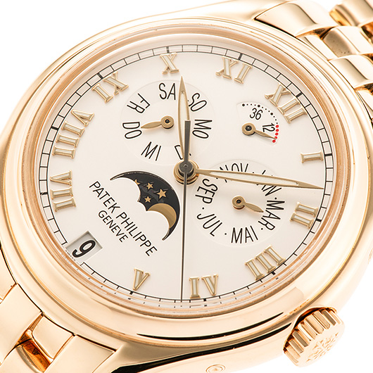 パテックフィリップ 年次カレンダー 5036/1J シルバー 中古 サブカット 1枚目