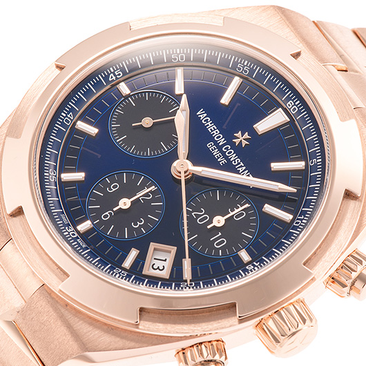 ヴァシュロンコンスタンタン オーバーシーズ クロノグラフ 5520V/210R-B952 ブルー 中古 サブカット 1枚目