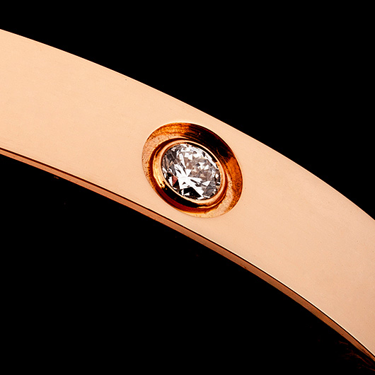 カルティエ ラブ ブレスレット クラシック ピンクゴールド 中古 サブカット 6枚目