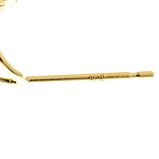 ノーブランド アコヤ真珠 ピアス 1455127 イエローゴールド/ホワイト 新品 サブカット 3枚目