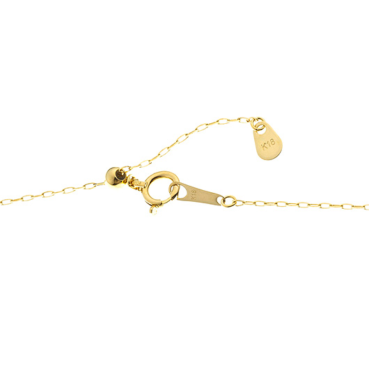 ノーブランド ダイヤモンド & アコヤ真珠 ネックレス 1454874 イエローゴールド/ホワイト 新品 サブカット 3枚目