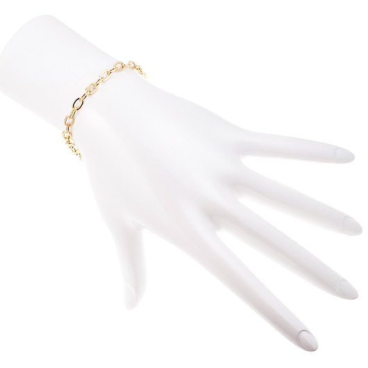 ノーブランド 18K ゴールド ブレスレット 1230-0276 イエローゴールド 新品 サブカット 1枚目