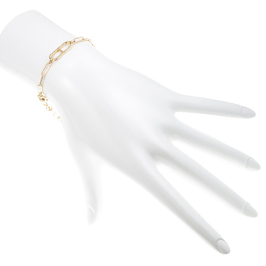 ノーブランド 18K ゴールド ブレスレット 1680-0588 イエローゴールド 新品 サブカット 1枚目