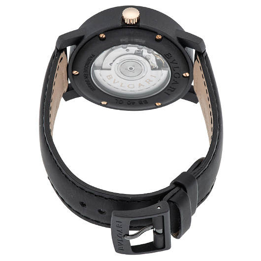 ブルガリ ブルガリブルガリ カーボンゴールド BBP40BCGLD ブラック 新品 サブカット 2枚目