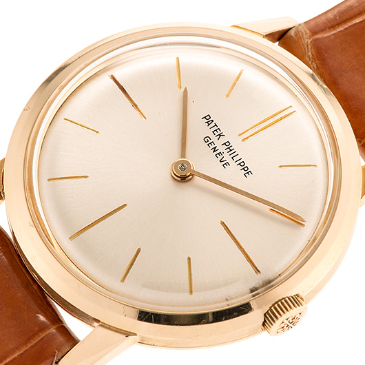 パテックフィリップ カラトラバ 2593 シルバー アンティーク サブカット 1枚目