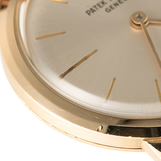 パテックフィリップ カラトラバ 2593 シルバー アンティーク サブカット 5枚目