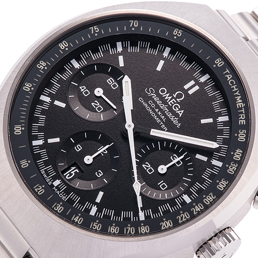 オメガ スピードマスター マークⅡ コーアクシャル 327.10.43.50.01.001 ブラック 中古 サブカット 1枚目