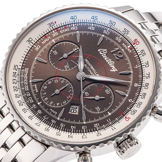 ブライトリング モンブリラン A400Q09NP ブラウン 中古 サブカット 1枚目